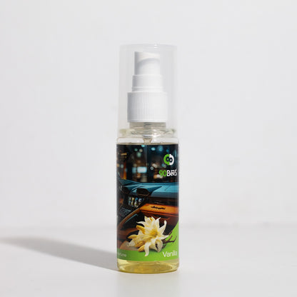 90Bees Vanilla Car Perfume Premium| Long Lasting Car Air Freshener