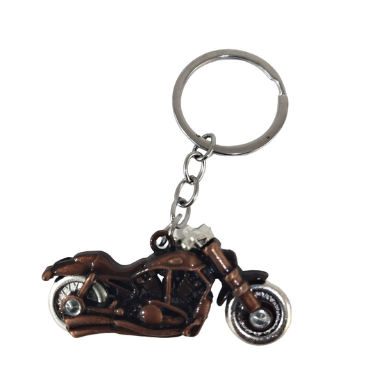 Metal Bike Keychain
