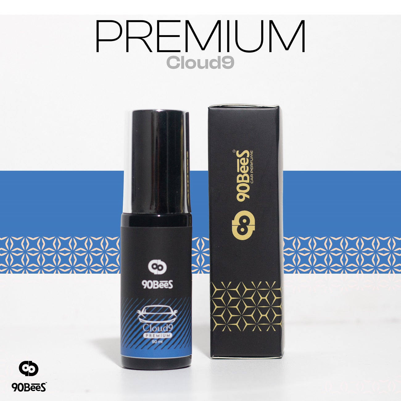 Cloud9 car fragrance by 90Bees