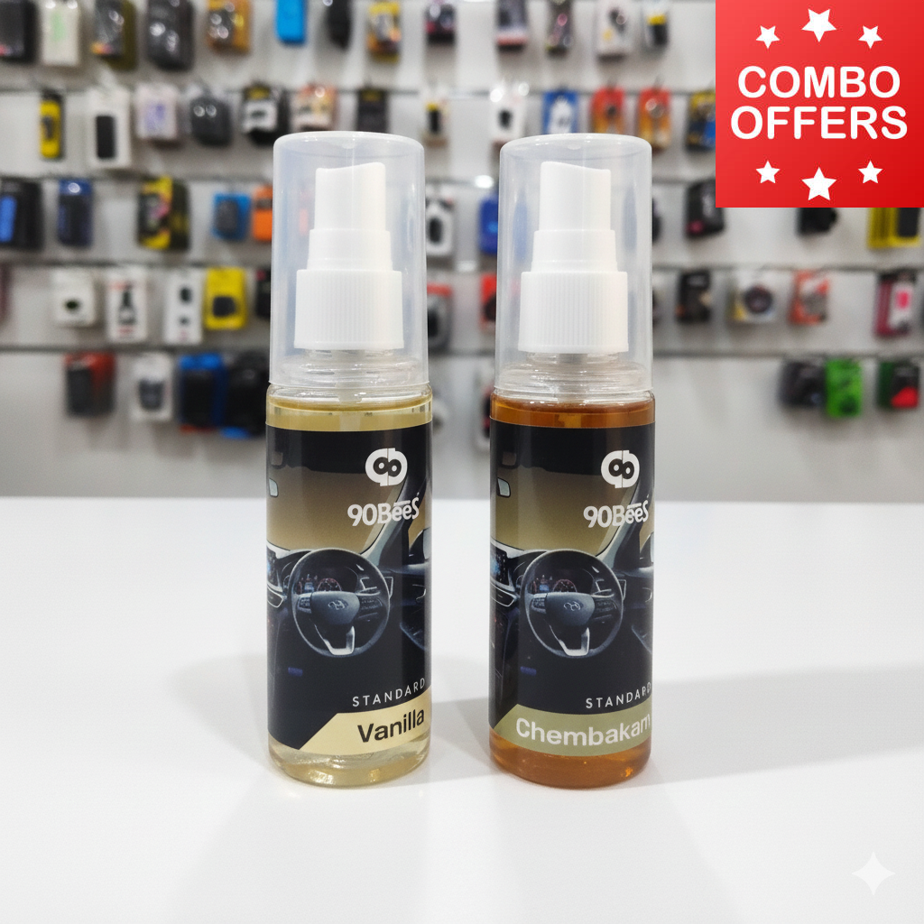 Combo Offer Standard Car Perfume Vannila Chembakam