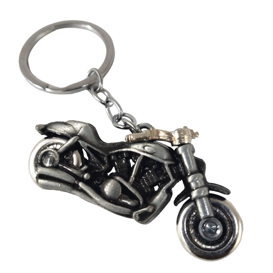 Metal Bike Keychain