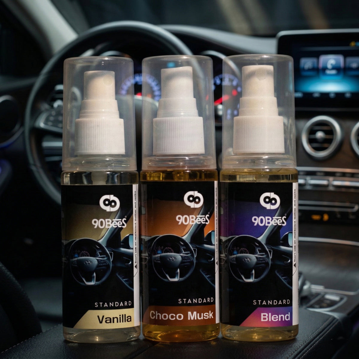 Combo Offer Standard Car Perfume Blend Chocomusk Vannila