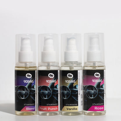 Combo Offer Standard Car Perfume Blend Fruit Punch Vanilla Rose