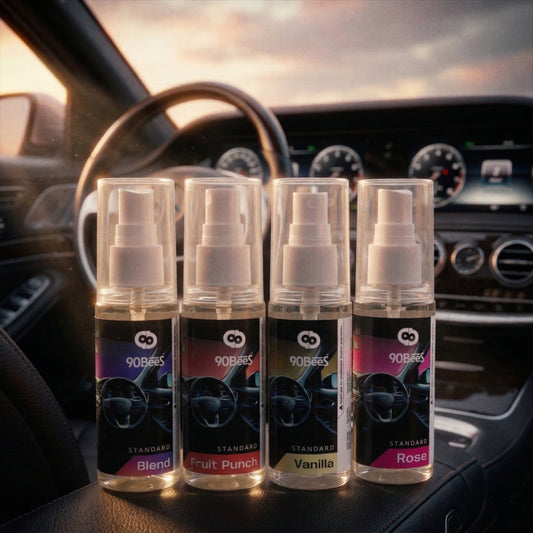 Combo Offer Standard Car Perfume Blend Fruit Punch Vanilla Rose