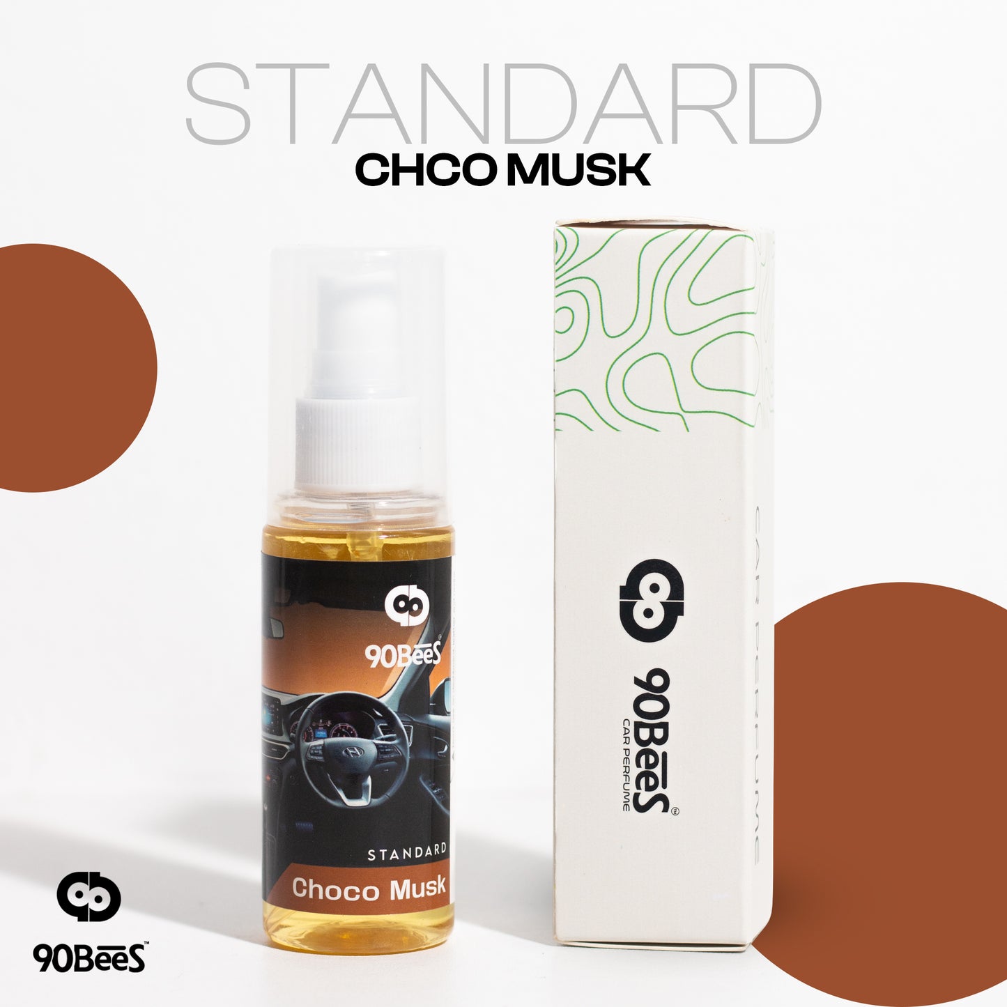 Choco Musk Standard Car Perfume