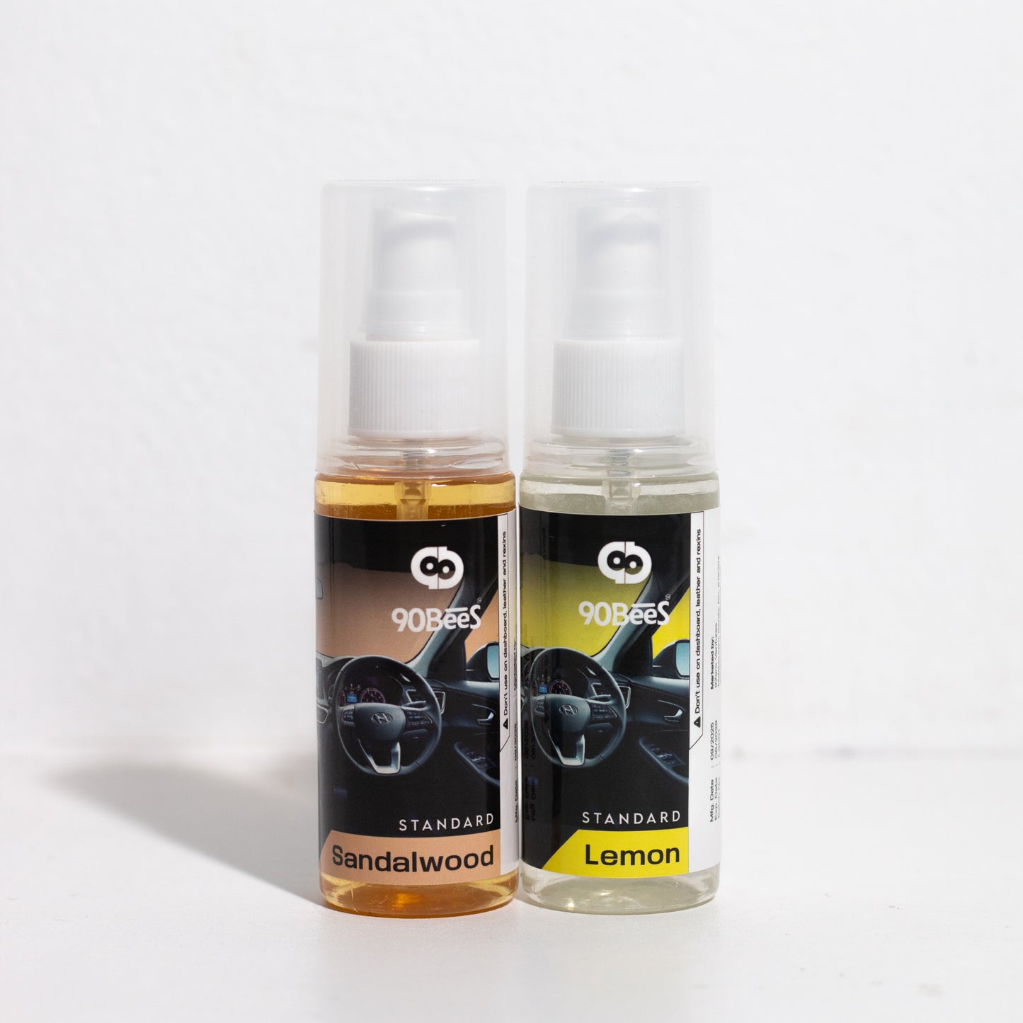 Combo Offer Standard Car Perfume Sandalwood Lemon