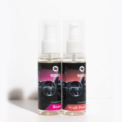 Combo Offer Standard Car Perfume Fruitpunch Rose