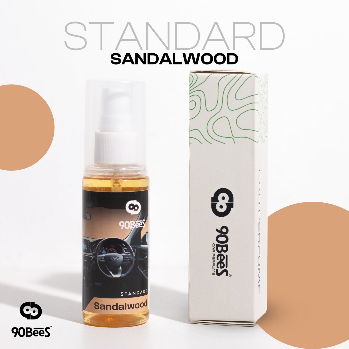 Sandalwood Standard Car Perfume
