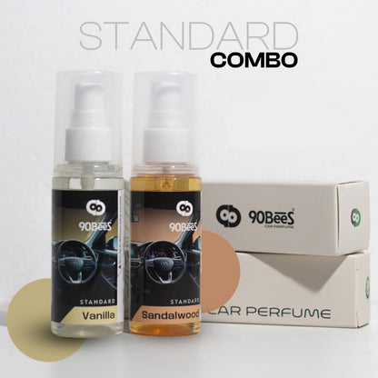 Combo Offer Standard Car Perfume Vanilla Sandalwood