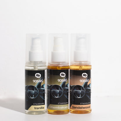 Combo Offer Standard Car Perfume Vanilla Chembakam Sandalwood