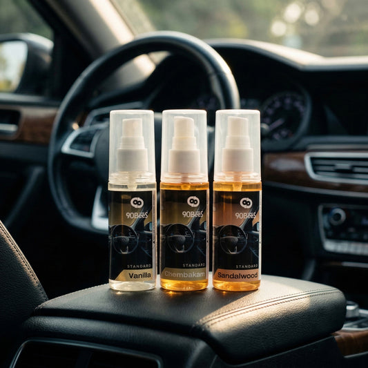 Combo Offer Standard Car Perfume Vanilla Chembakam Sandalwood