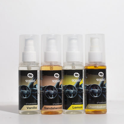 Combo Offer Standard Car Perfume Vanilla Sandalwood Lemon Chembakam